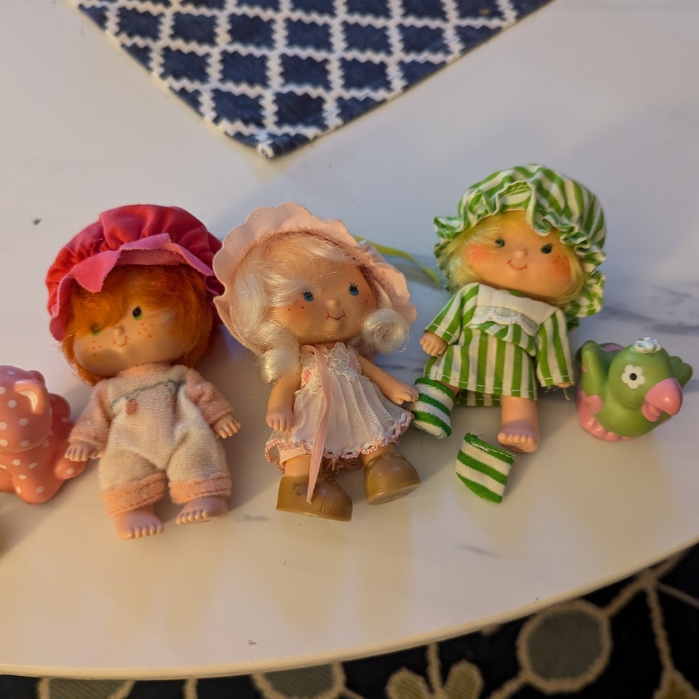 Vintage Strawberry shortcake dolls